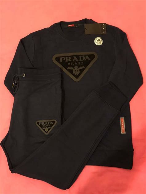 prada clothes mens|prada tracksuit men's.